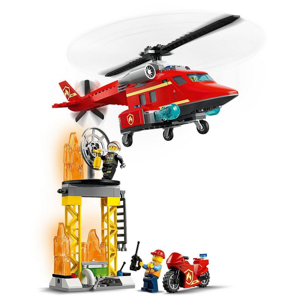 LEGO® LEGO City Feuerwehrhubschrauber Konstruktionsspielsteine