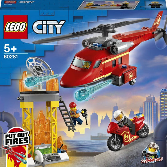 LEGO® LEGO City Feuerwehrhubschrauber Konstruktionsspielsteine