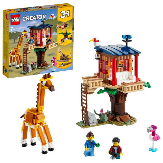 LEGO® LEGO Creator 31116 - Safari-Baumhaus Konstruktions-Spielset