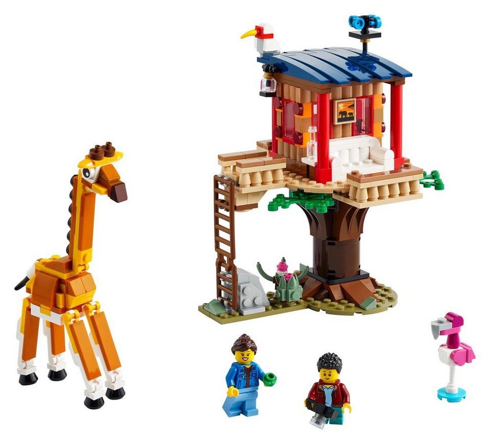LEGO® LEGO Creator 31116 - Safari-Baumhaus Konstruktions-Spielset
