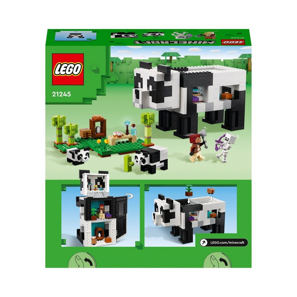 LEGO® LEGO Das Pandahaus Konstruktionsspielsteine