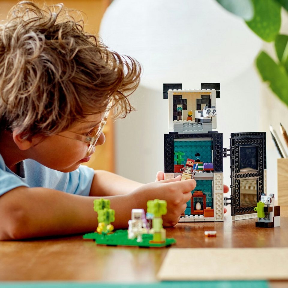 LEGO® LEGO Das Pandahaus Konstruktionsspielsteine