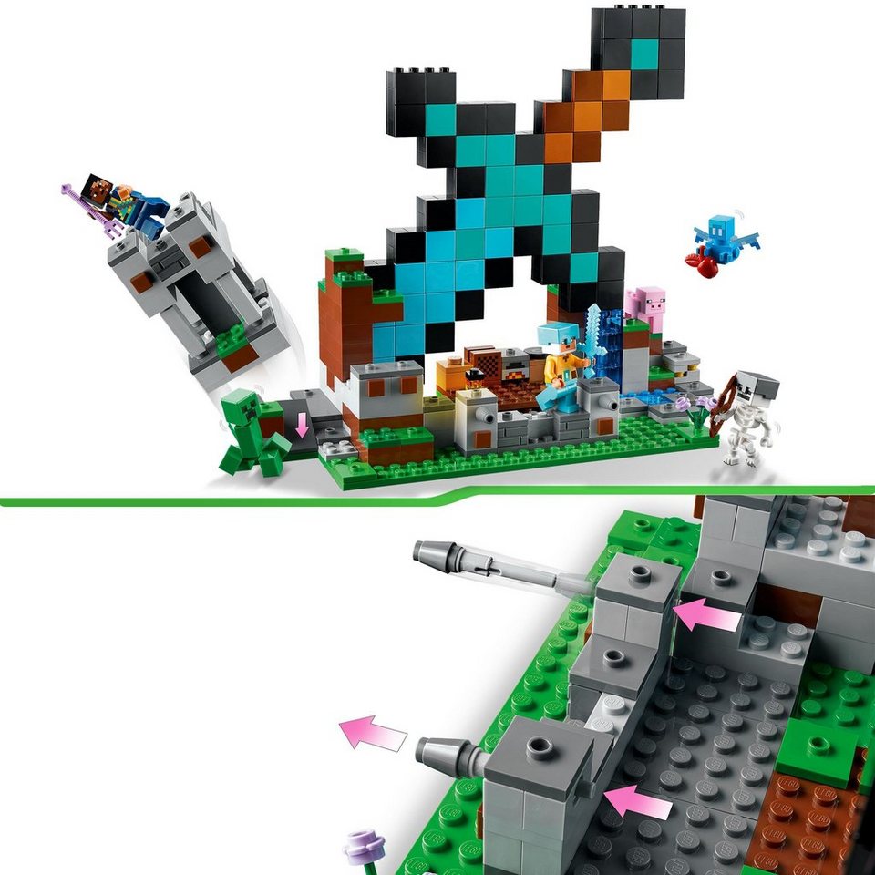 LEGO® LEGO Der Schwert-Außenposten Konstruktionsspielsteine