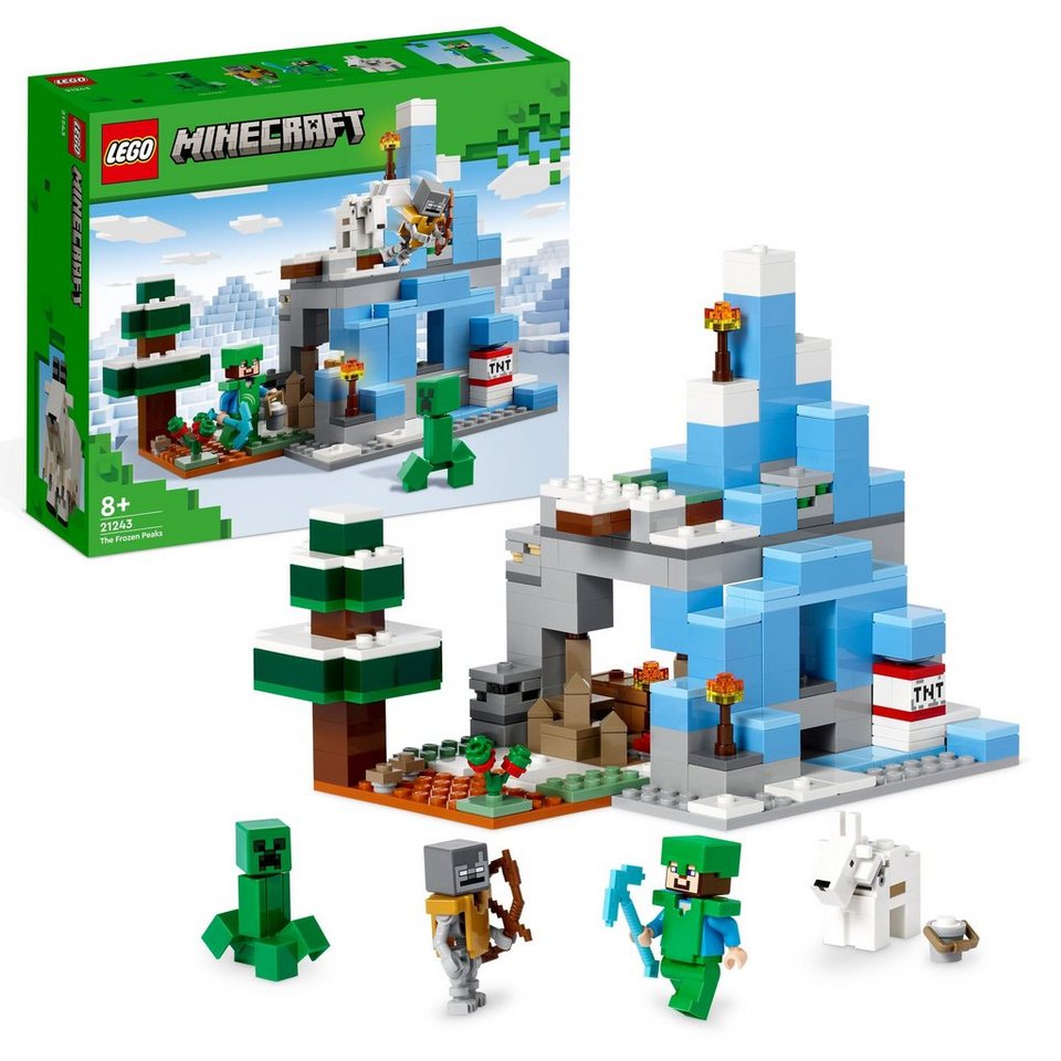 LEGO® LEGO Die Vereisten Gipfel Konstruktionsspielsteine
