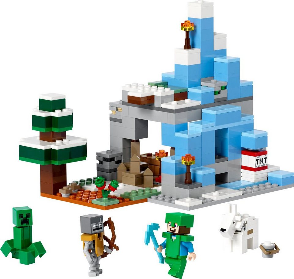 LEGO® LEGO Die Vereisten Gipfel Konstruktionsspielsteine