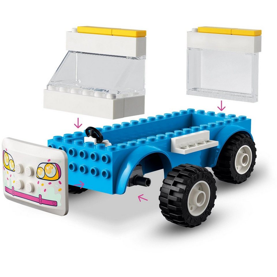 LEGO® LEGO Friends Eiswagen, Konstruktionsspielzeug, Spielbausteine