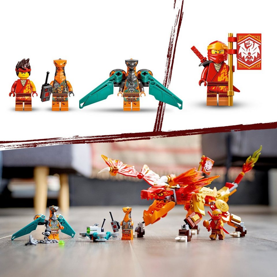 LEGO® LEGO Kais Feuerdrache EVO Konstruktionsspielsteine