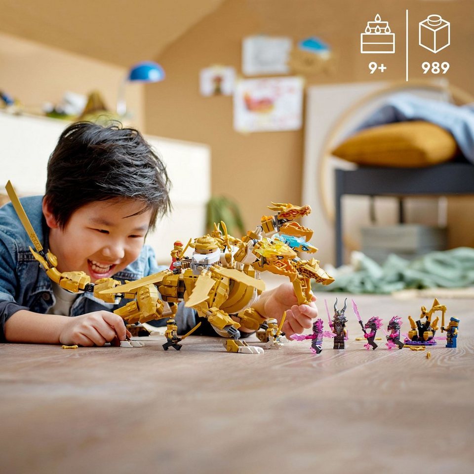 LEGO® LEGO Lloyds Ultragolddrache Konstruktionsspielsteine