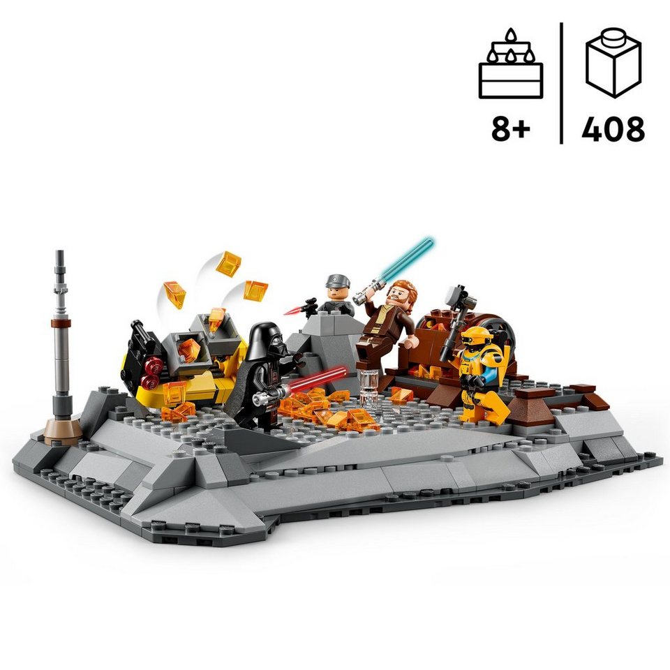 LEGO® LEGO Obi-Wan Kenobi vs. Darth Vader Konstruktionsspielsteine