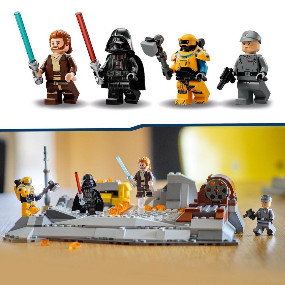 LEGO® LEGO Obi-Wan Kenobi vs. Darth Vader Konstruktionsspielsteine