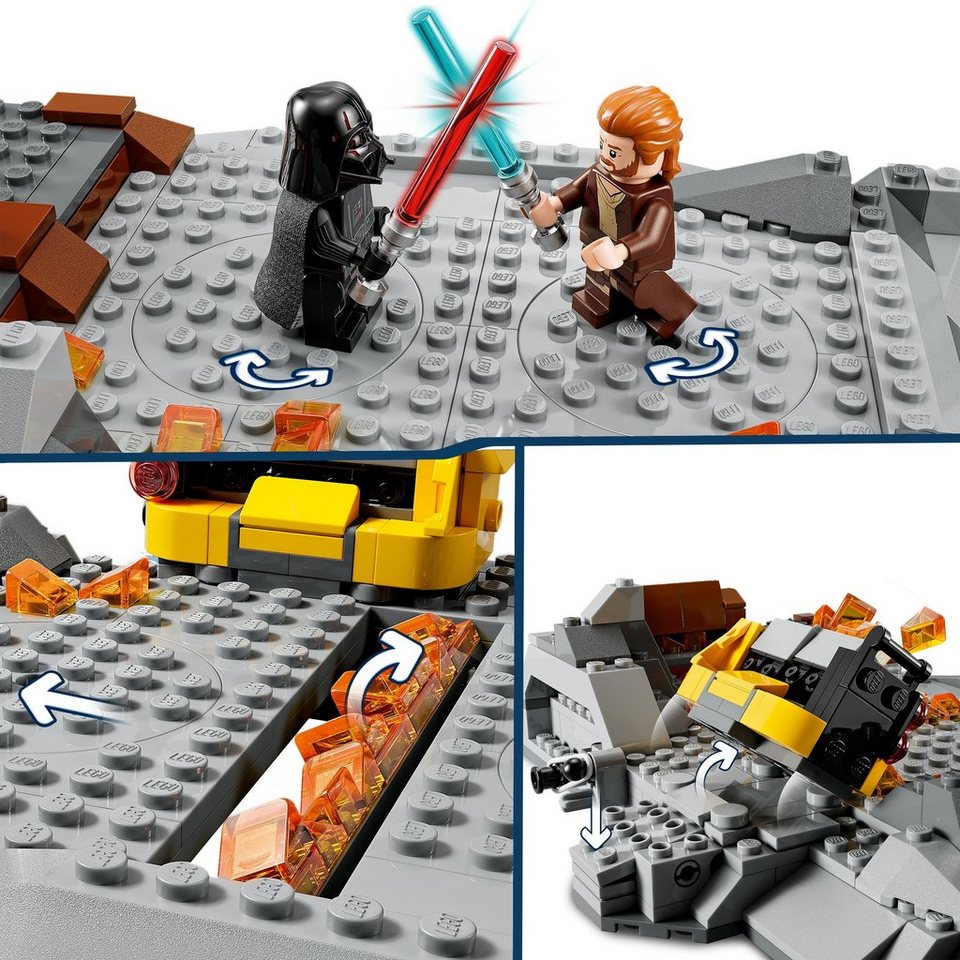 LEGO® LEGO Obi-Wan Kenobi vs. Darth Vader Konstruktionsspielsteine