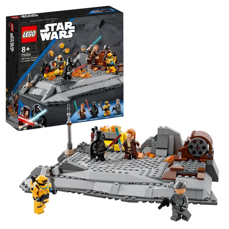 LEGO® LEGO Obi-Wan Kenobi vs. Darth Vader Konstruktionsspielsteine