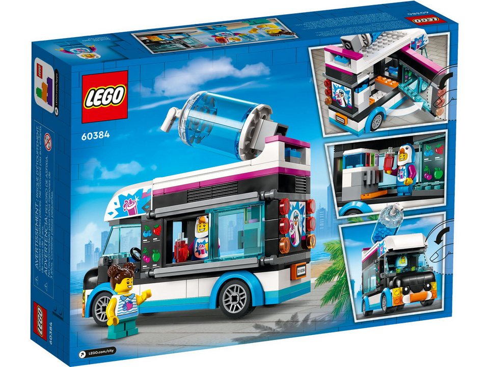 LEGO® LEGO® City 60384 Slush-Eiswagen Konstruktionsspielsteine, (194 St)