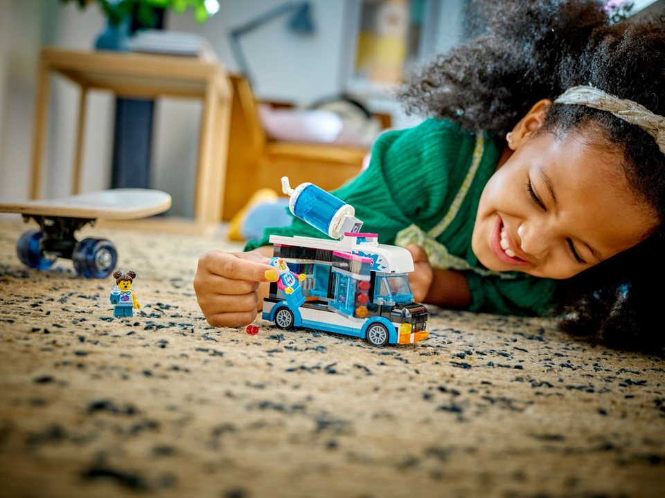 LEGO® LEGO® City 60384 Slush-Eiswagen Konstruktionsspielsteine, (194 St)