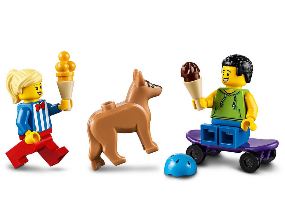 LEGO® LEGO® City Eiswagen - 60253 NEU! Teile 200x Spielbausteine, (Bausteine, 200 St., Kreativ-Set), Made in Europe