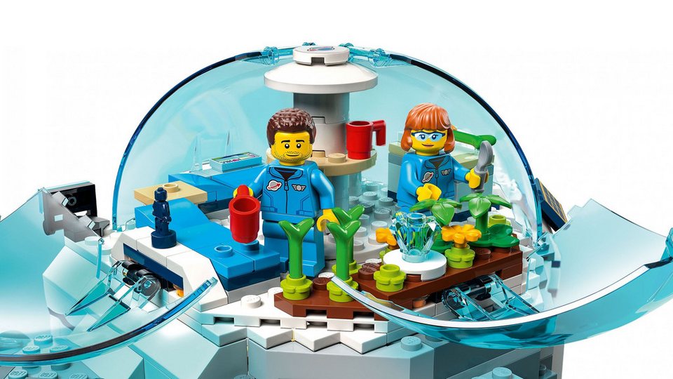 LEGO® LEGO® City Mond-Forschungsbasis - 60350 NEU! Teile 786x Spielbausteine, (Bausteine, 786 St., Kreativ-Set), Made in Europe