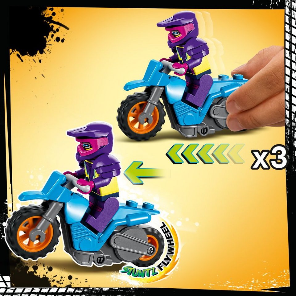 LEGO® LEGO® City Stunt Hindernis-Stuntchallenge 154 Teile 60340 Spielbausteine