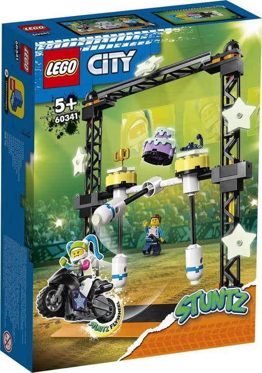 LEGO® LEGO® City Stunt Umstoß-Stuntchallenge 117 Teile 60341 Spielbausteine