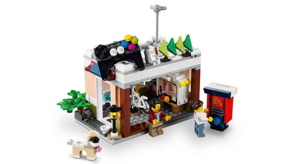 LEGO® LEGO® Creator: 31131 - Nudelladen - EOL 2023 Konstruktionsspielsteine, (Set)