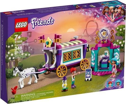 LEGO® LEGO® Friends 41688 Magischer Wohnwagen Konstruktionsspielsteine, (348 St)