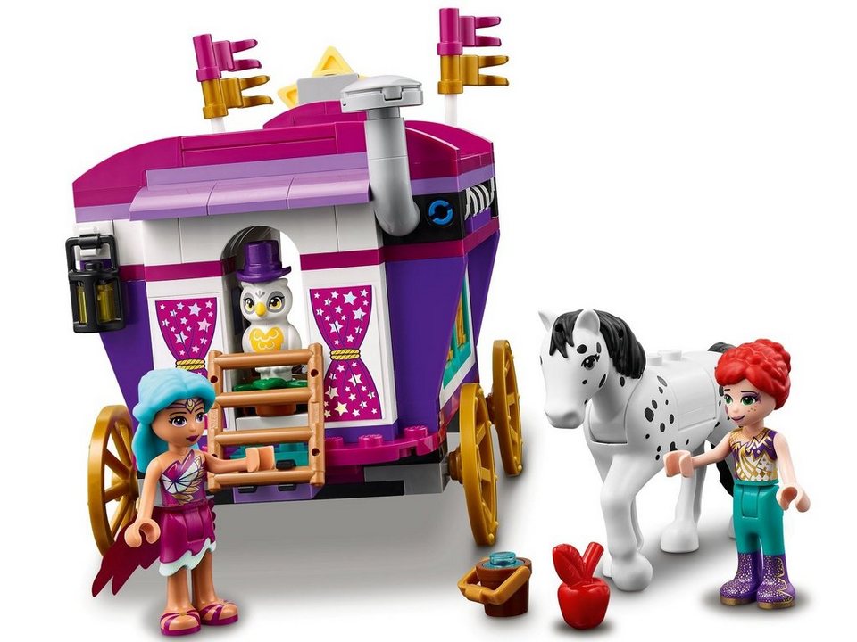 LEGO® LEGO® Friends 41688 Magischer Wohnwagen Konstruktionsspielsteine, (348 St)