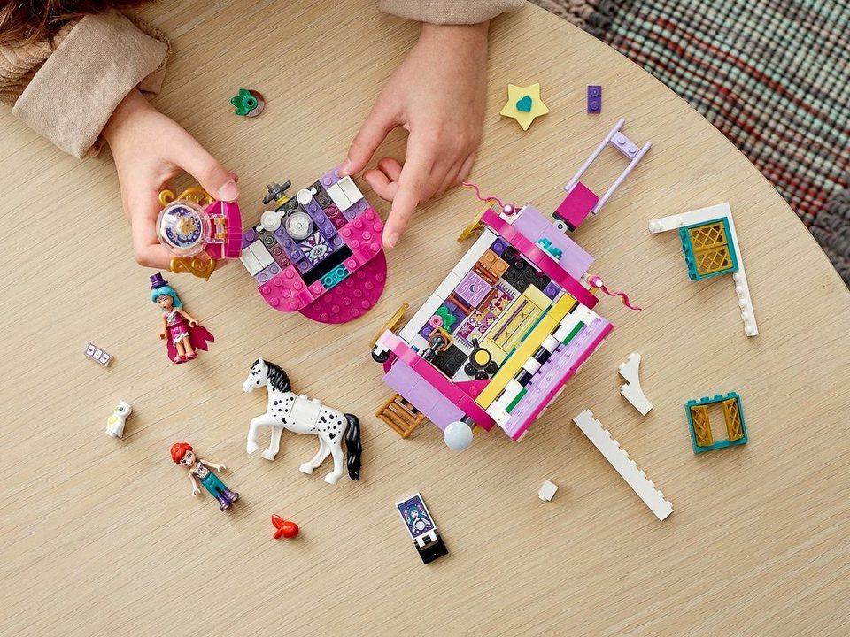 LEGO® LEGO® Friends 41688 Magischer Wohnwagen Konstruktionsspielsteine, (348 St)