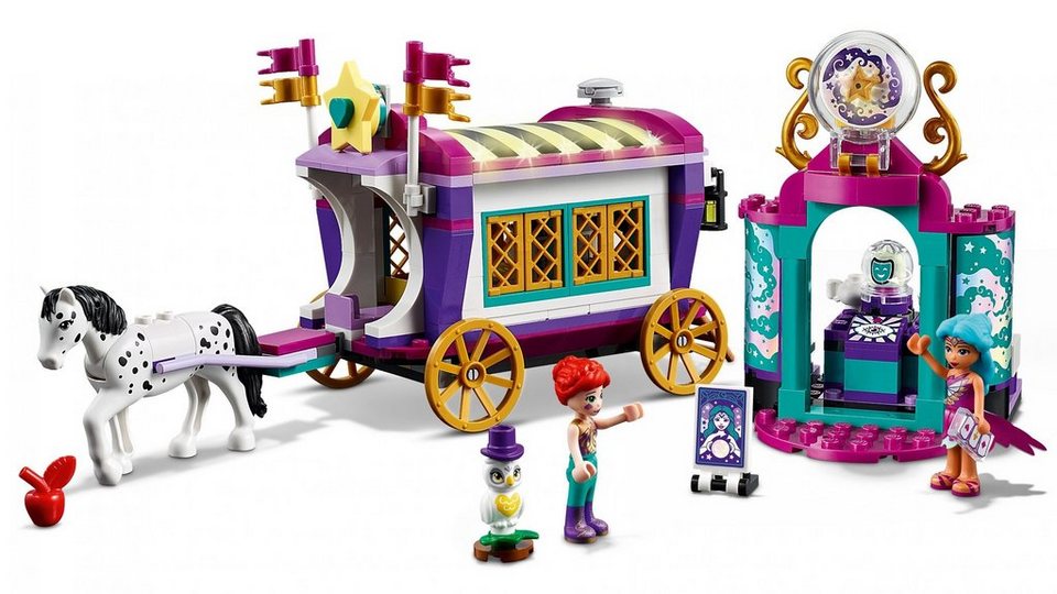LEGO® LEGO® Friends 41688 Magischer Wohnwagen Konstruktionsspielsteine, (348 St)