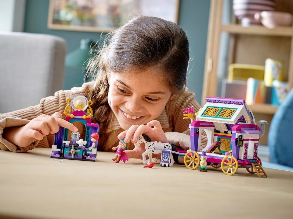 LEGO® LEGO® Friends 41688 Magischer Wohnwagen Konstruktionsspielsteine, (348 St)