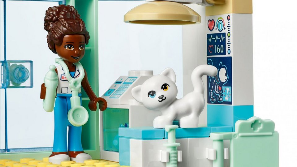 LEGO® LEGO® Friends 41695 Tierklinik Konstruktionsspielsteine, (111 St)