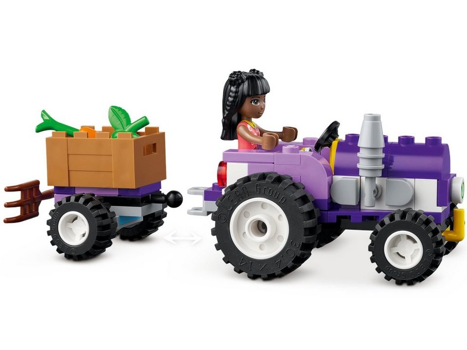LEGO® LEGO® Friends 41721 Bio-Bauernhof Konstruktionsspielsteine, (826 St)