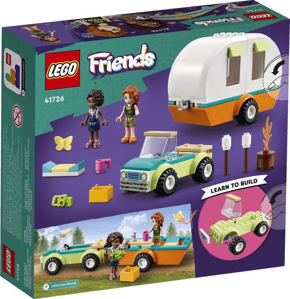 LEGO® LEGO® Friends Campingausflug 87 Teile 41726 Spielbausteine
