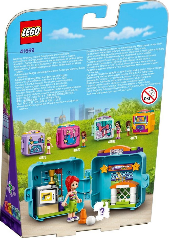 LEGO® LEGO® Friends Magische Würfel Mias Fußball-Würfel 56 Teile 41669 Spielbausteine