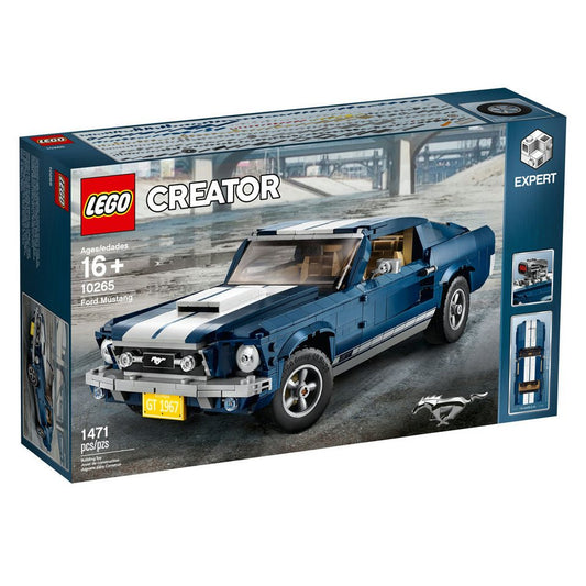 LEGO® LEGO® Icons: 10265 - Ford Mustang Exklusivartikel - EOL 2023 Konstruktionsspielsteine, (Set)