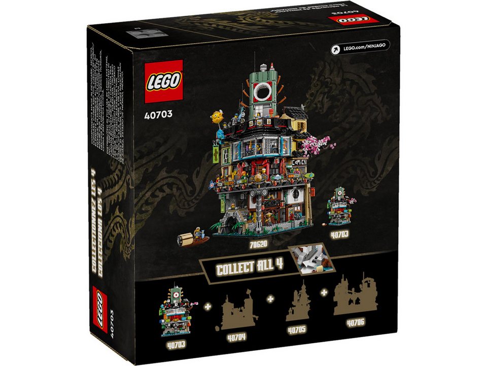 LEGO® LEGO® Ninjago 40703 Mikro-Modell von NINJAGO® City Konstruktionsspielsteine