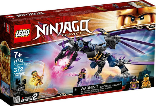LEGO® LEGO® Ninjago 71742 Der Drache des Overlord - 372 Teile Spielbausteine
