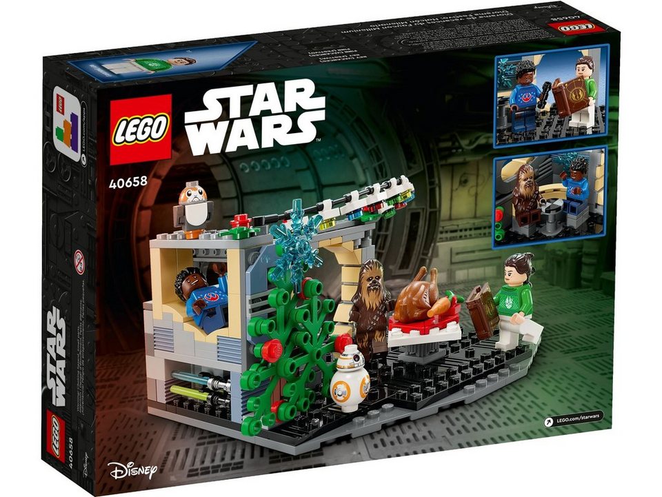 LEGO® LEGO® Star Wars 40658 Millennium Falcon™ – Weihnachtsdiorama Konstruktionsspielsteine