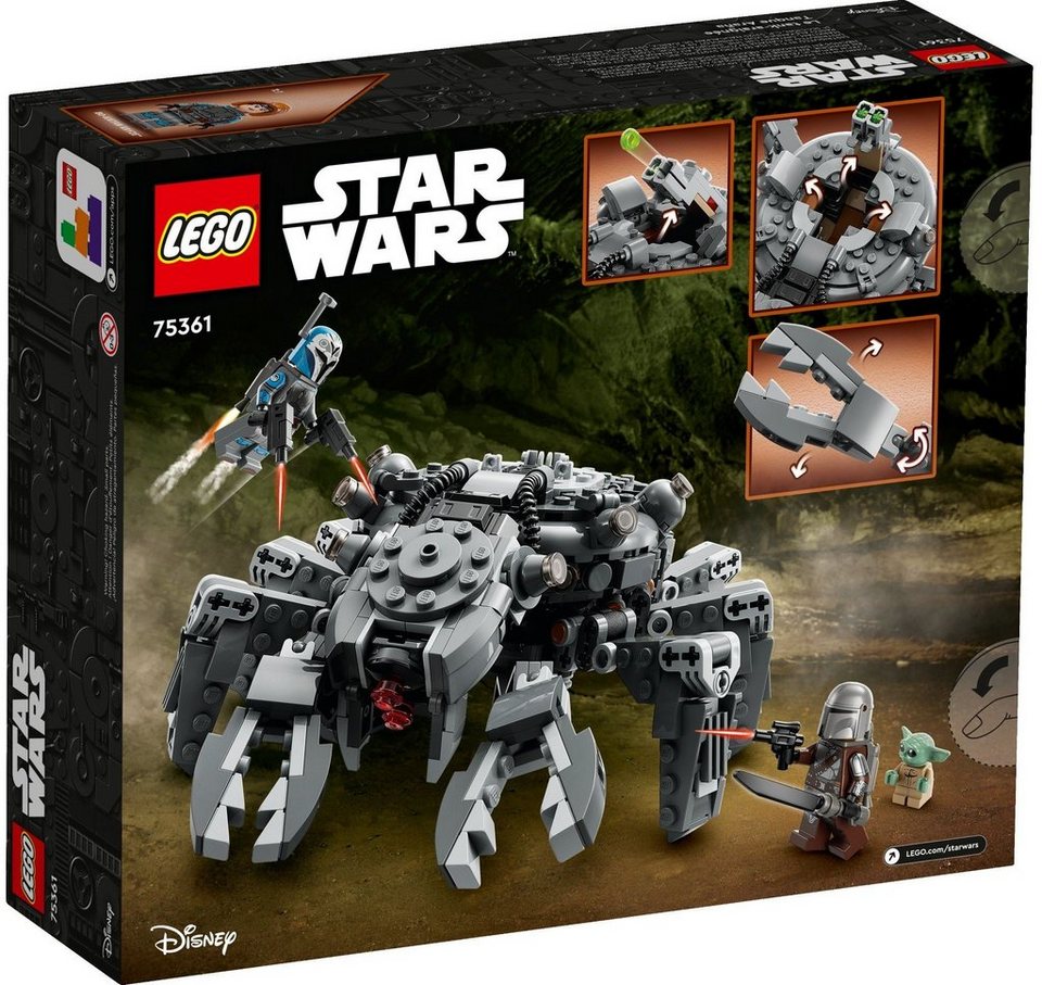 LEGO® LEGO® Star Wars 75361 Spinnenpanzer Konstruktionsspielsteine