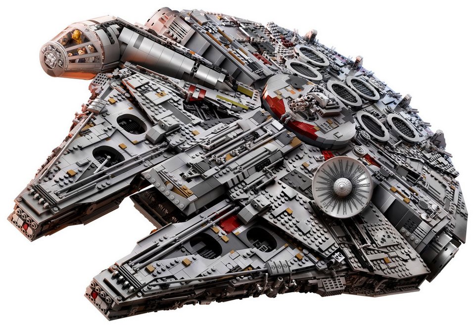 LEGO® LEGO® Star Wars™ 75192 Millennium Falke Konstruktionsspielsteine, (7541 St)