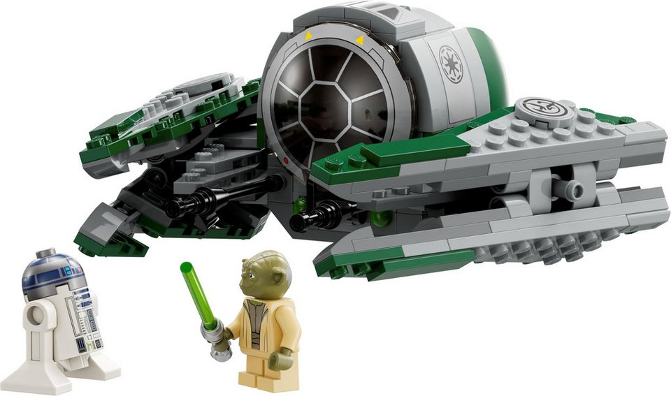 LEGO® LEGO® Star Wars™ 75360 Yodas Jedi Starfighter™ Konstruktionsspielsteine, (253 St)