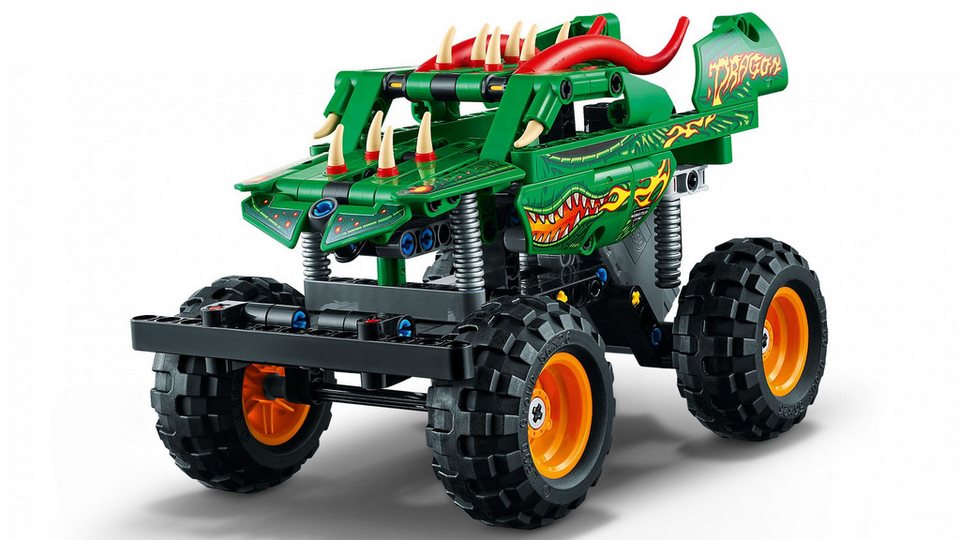 LEGO® LEGO® Technic End-Of-Live Set Monster Jam™ Dragon™ - 42149 Teile 217x Spielbausteine, (Bausteine, 217 St., Kreativ-Set), Made in Europe
