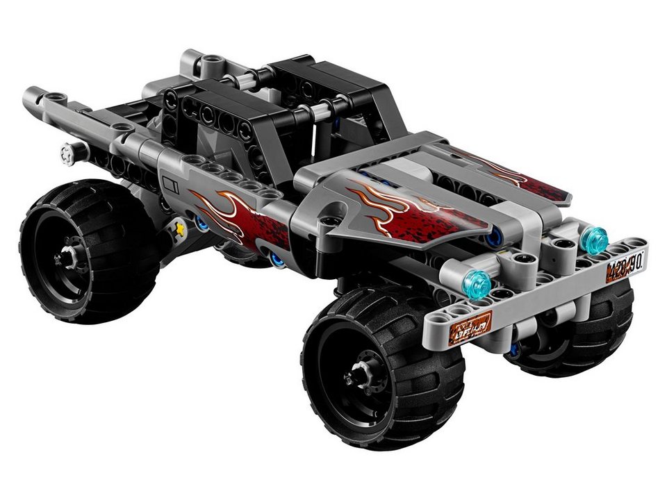 LEGO® LEGO® Technic™ 42090 Fluchtfahrzeug Konstruktionsspielsteine, (128 St)