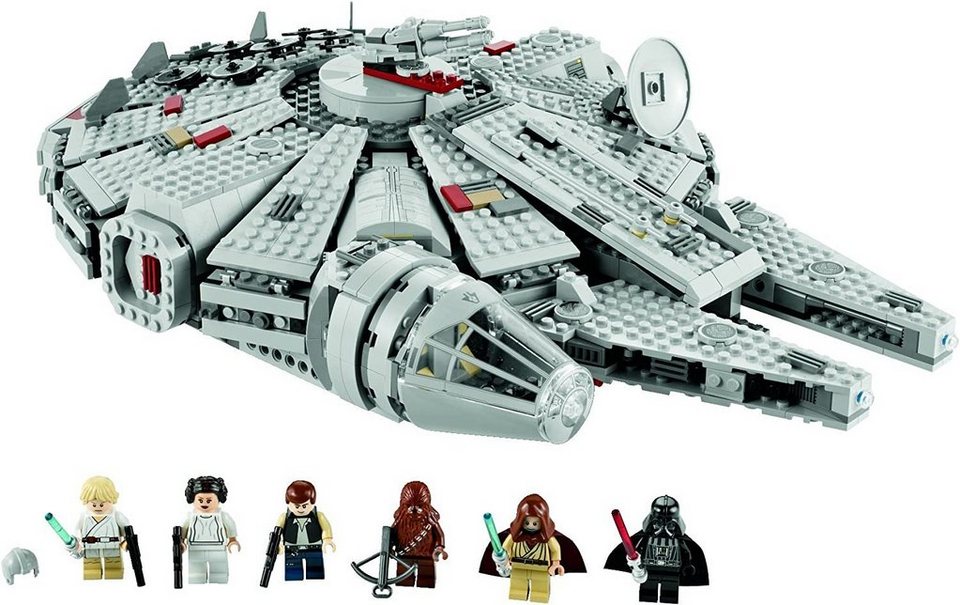 LEGO® Lego Star Wars 7965 - Millennium Falcon Spielbausteine, (1238 St)