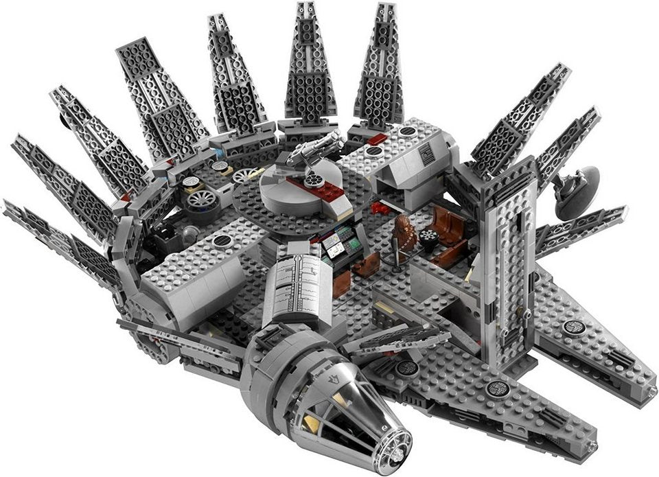 LEGO® Lego Star Wars 7965 - Millennium Falcon Spielbausteine, (1238 St)