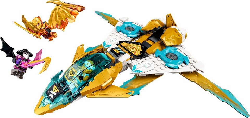 LEGO® LEGO Zanes Golddrachen-Jet Konstruktionsspielsteine