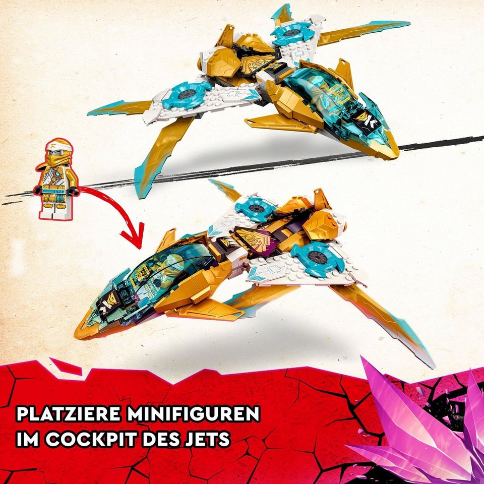 LEGO® LEGO Zanes Golddrachen-Jet Konstruktionsspielsteine