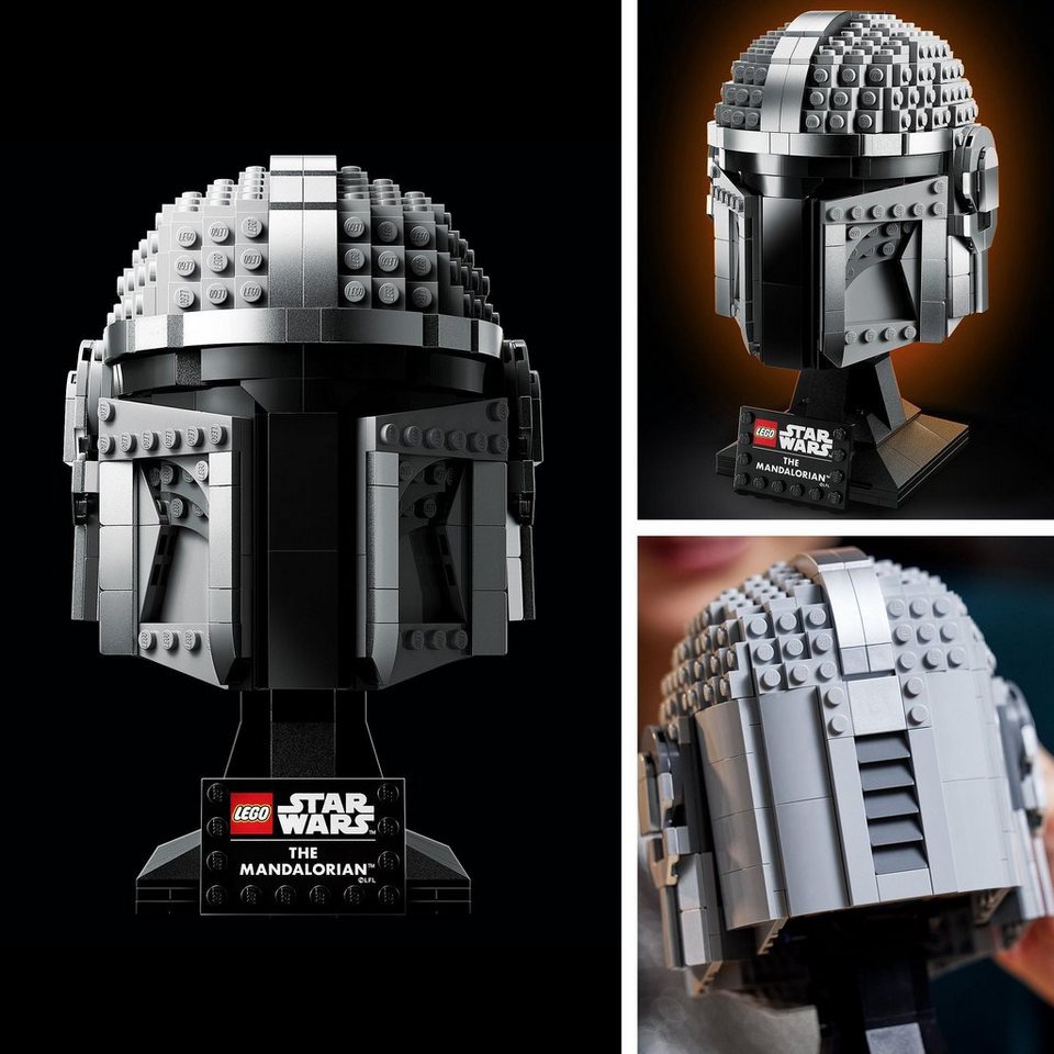 LEGO® Mandalorianer Helm (75328), LEGO® Star Wars™ Konstruktionsspielsteine, (584 St), Made in Europe