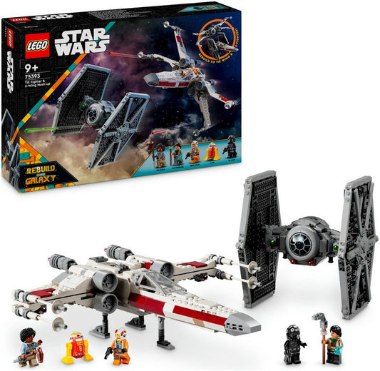 LEGO® Mashup aus TIE Fighter & X-Wing (75393), LEGO Star Wars ™ Konstruktionsspielsteine, (1063 St), Made in Europe