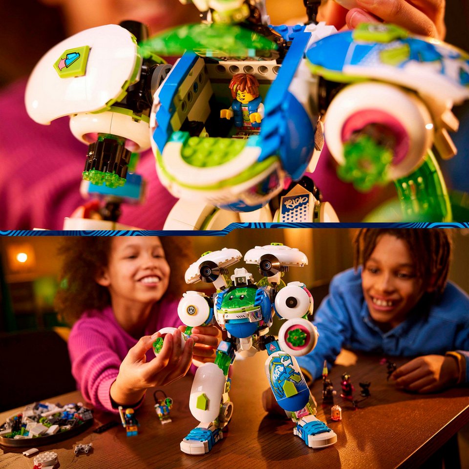 LEGO® Mateo und Z-Blob der Ritter-Mech (71485), LEGO DREAMZzz Konstruktionsspielsteine, (1333 St), Made in Europe