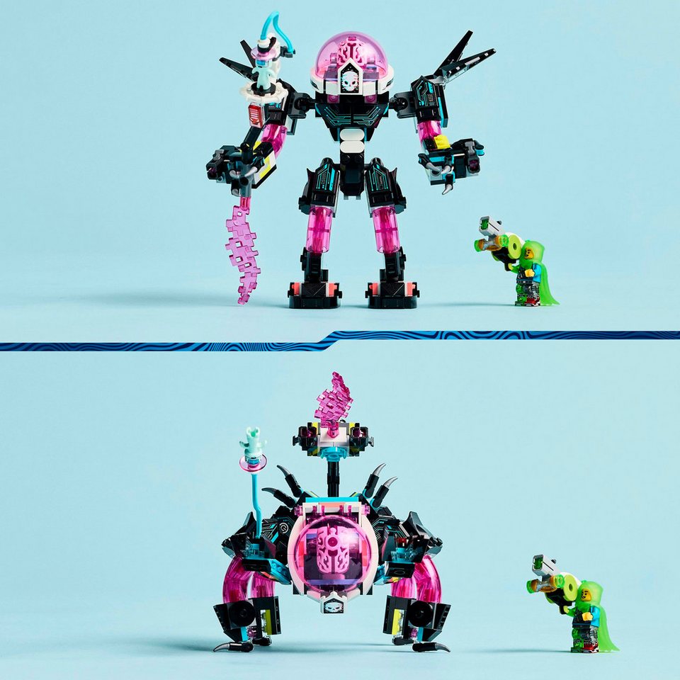 LEGO® Mateo vs. Cyberhirn-Mech (71495), LEGO DREAMZzz Konstruktionsspielsteine, (368 St), Made in Europe