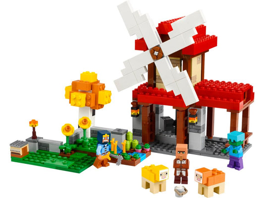 LEGO® Minecraft 21262 Die Windmühlenfarm Spielbausteine, (Set, 462 St., Set)